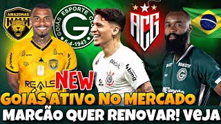 💚🔥 GOIÁS BUSCA MAIS REFORÇOS E RENOVAÇÕES CONTRATUAIS PARA 2025 CAETANO DE VOLTA MARCÃO QUER FICAR [upl. by Nnylyar]