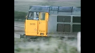 British Rail 1989  Trains on Stoke bank ECML [upl. by Beale]