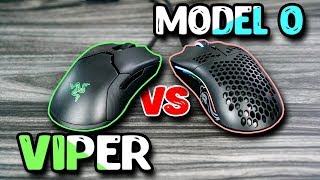 Razer Viper amp Glorious Model O Comparison Whats Better [upl. by Nnewg]