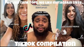 We Like Tank TopsWe Like Instagram Likeswe smash your check we’re lightskin  Tiktok Compilation [upl. by Occor985]