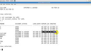 Oracle DBA Training User Management [upl. by Kondon898]