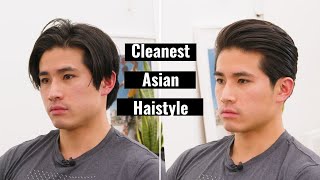 Asian Gentlemens Hairstyle Tutorial  Haircut amp Styling [upl. by Bamberger]