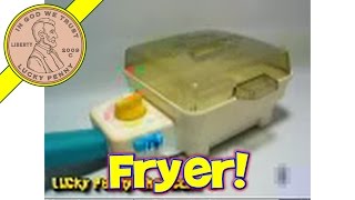 Vintage FisherPrice Fun With Food Super Skillet Toy  2115 Kids Toy Reviews [upl. by Ayarahs100]