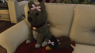 Bloxburg DOG tutorial [upl. by Ahsyekat164]