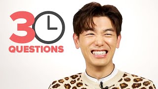 30 Questions In 3 Minutes With Eric Nam [upl. by Thurber]