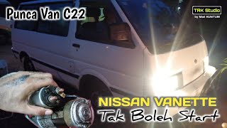 Punca Nissan Vanette  Tak Boleh Start [upl. by Maag]