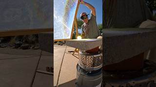 Solar Death Ray vs Grape experiment physics science [upl. by Ettedo]