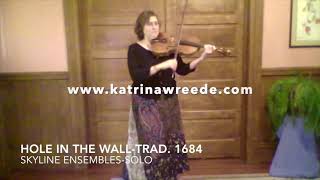 Nymphs and Shepherds Purcell  solo violinviola [upl. by Gilpin]