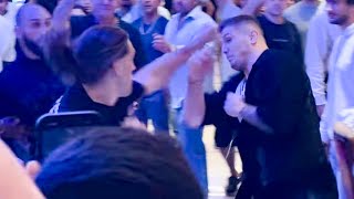 BRAWL ERUPTS between UFC fighters in casino Brendan Allen PUNCHES Marvin Vettori IN FACE at PFL 8 [upl. by Jeannette269]