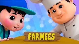 pat a cake pat a cake bakers man  Nursery Rhymes  Children Songs  Baby Rhymes by Farmees [upl. by Maddox286]