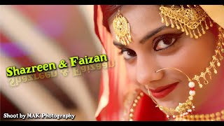 India Muslim Wedding Teaser 2018  Nikkah Ceremony  Faizaan amp Shazreen  Mak Photography [upl. by Yatnoed]