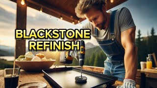 Resurfacing A Blackstone Griddle in Under Three Minutes [upl. by Kooima]