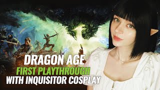 Veilguard Countdown Begins  Dragon Age Inquisition  First Playthrough with Inquisitor Cosplay [upl. by Devin]