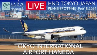 🔴LIVE 羽田空港ライブカメラ TOKYO HANEDA Airport Largest Airport in JAPAN Plane Spotting 2182024🔴 [upl. by Eleaffar]