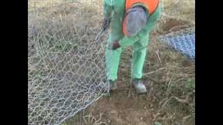 Gabion Installation Video [upl. by Maje]