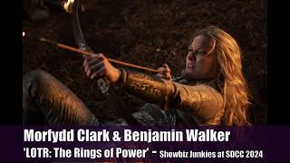 Lord of the Rings The Rings of Power Morfydd Clark Benjamin Walker Interview Season 2 Audio [upl. by Merwin]