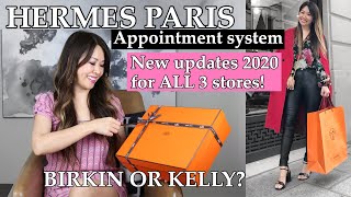 UPDATED HOW TO GET a BIRKIN or KELLY in PARIS system at all 3 stores [upl. by Einrae886]