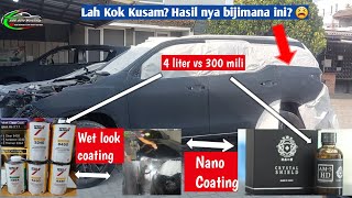 🔴 BONGKAR TUNTAS Perbedaan Nano  ceramic Coating Dan Wet look Coating [upl. by Lenore332]