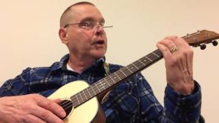 Review Kala Thinline Baritone Ukulele wHigh quotGquot Tenor Strings Part 2 [upl. by Durwood]