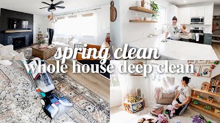 NEW CLEAN WITH ME WHOLE HOUSE  Spring Deep Cleaning 2024 [upl. by Norty]