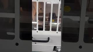 CNC Lathe In Action Cutting Plastic [upl. by Guenzi]