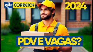 CONCURSO CORREIOS  PDV E VAGAS [upl. by Liederman]