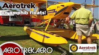 Aerotrek A220 Aerotrek A240 Aerotrek aircraft with folding wings and available amphib floats [upl. by Acinhoj]