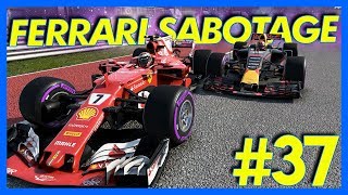 F1 2017 Career Mode  FERRARI SABOTAGE Part 37 [upl. by Anerys]