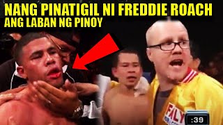 Laban ng Pinoy PINATIGIL ni Freddie Roach Commerntator  quotHindi tao ang Pinoyquot [upl. by Pelaga]