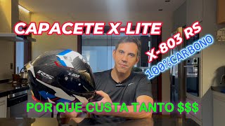 CAPACETE XLITE X 803 RS  O MELHOR CAPACETE 100 FIBRA DE CARBONO  NOLAN HELMETS  MOTO GP [upl. by Jadwiga]