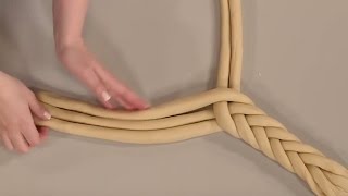 How to Make a 5Braided Challah  Challah Workshop Part 6 [upl. by Irtimed]