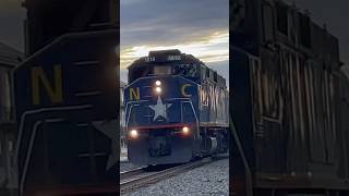 NCDOT RNCX F59PH 1810 “City of Greensboro” leads 1 hr late Piedmont 71 at Durham NC [upl. by Adli]