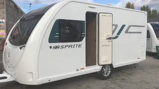 Sprite Alpine 4 2019 4berth fixed bed lightweight touring caravan for sale at North Western Caravans [upl. by Ethelinda]