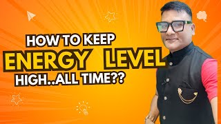 How to keep energy level high all time  Coach Datta [upl. by Fosdick912]