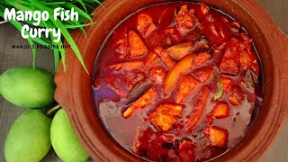 മാങ്ങയിട്ട മീൻ കറിKerala style Raw Mango Fish Curryshort [upl. by Yemrots]