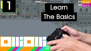 OlliOlli ProTips  01  Learning The Basics on PS4 [upl. by Tirma154]