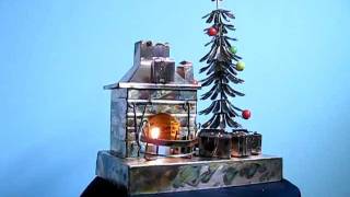 Xmas fire place music box series [upl. by Nageek]