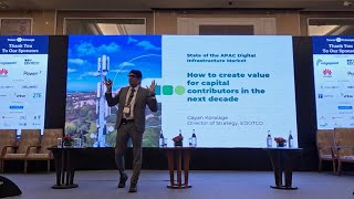 Gayan Koralage Presentation at TowerXchange Meetup Asia 2023 [upl. by Gone736]