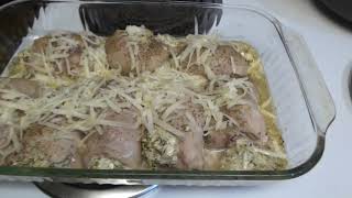 Cheesy Pesto Stuffed Chicken Thighs  Kooking With Kandy  Low Carb [upl. by Linad]