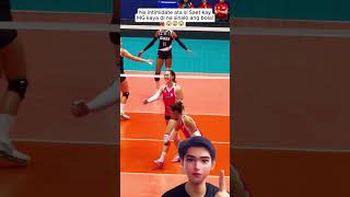 Michele Gumabao Creamline Reaction [upl. by Aralc]