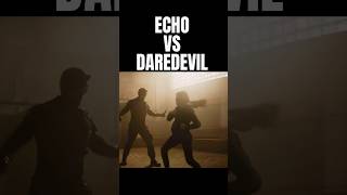 ECHO VS DAREDEVIL💯👊🏻 Marvel Action Martialarts ￼Comic [upl. by Anastos]