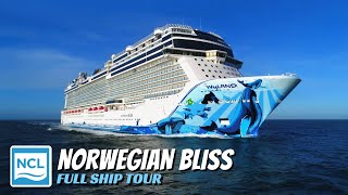 Norwegian Bliss  Full Ship Walkthrough Tour amp Review  4K  All Public Spaces Toured And Explained [upl. by Evod]