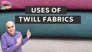 What are the uses of Twill Fabric [upl. by Ysle]