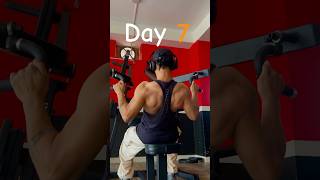 PULL WORKOUT💪🔥  Day 7 gymmotivation workoutmotivation fitness athlete grindphase [upl. by Aneris]