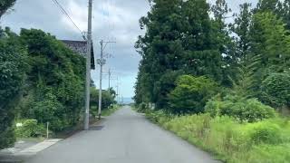 MOVING JAPAN【road trip】 YAMAGATA JAPAN【moving car】YAMAGATAKEN【back road】THURUOKASHI HAGUROCYO [upl. by Ayoras]