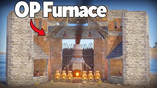 I built an OP furnace fortress [upl. by Auqenahs772]