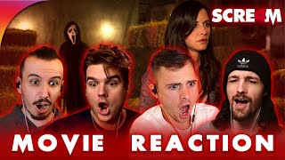 SCREAM 4 2011 MOVIE REACTION  First Time Watching [upl. by Changaris]