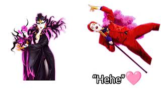 H e h e is not Hehe Meme °• Jack Rose and Night swan •°  Just Dance [upl. by Eerehc]