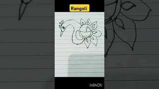 Diwali rangoli drawing shortvideo [upl. by Way]