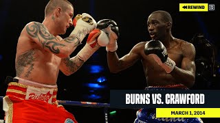 FULL FIGHT  Ricky Burns vs Terence Crawford DAZN REWIND [upl. by Ennis]